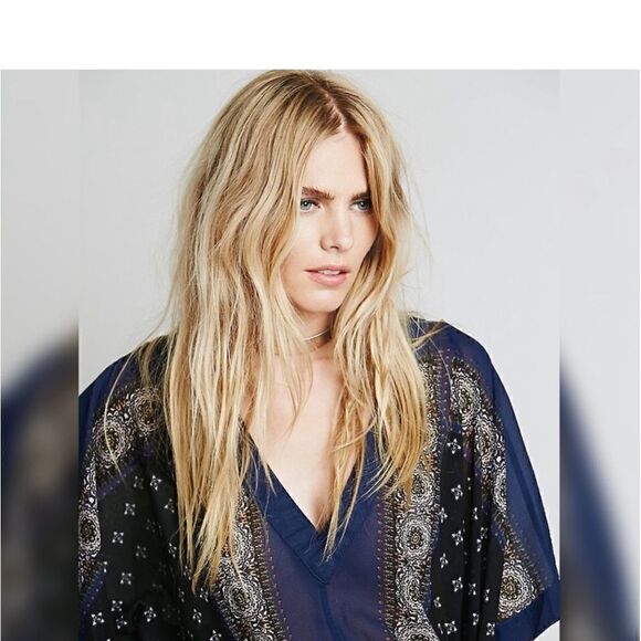 Free People Santa Cruz Kimono Size XS - Picture 2 of 13